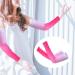 WskLinft 1 Pair Arm Sleeve -pilling Breathable Fine Stitching Quick-drying Arm Sleeve for Exercise Pink - Buy Online on GoSupps.com