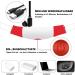 Nepfaivy Luminous Hand Hund USB Charging Dog Collar - Waterproof LED Adjustable Collar for Small Medium & Large Dogs - 3 Lighting Modes (Red) - Buy Online on GoSupps.com
