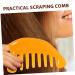 Plafope 2-Piece Massage Comb & Scalp Scraping Tool Set | Ultimate Head Massage Device & Gua Sha Board for Relaxation - Buy Online on GoSupps.com