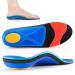 Dacat orthopedic insoles heel spur Inlays Shoes Disease Provide Foot for Plantar fasciitis flat foot work shoes insoles Sport for men & women EU (40-41) Blue blue EU (40-41) -26.1cm
