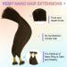 KOCONI 18 Dark Brown Nano Rings Human Hair Extensions - 50g 1g/Strand | Double Drawn #2 Nano Tip Beads - Buy Online on GoSupps.com