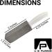 Pumie Toilet Bowl Ring Remover TBR-6 | Grey Pumice Stone with Handle | Removes Toilet Rings, Stains from Toilets, Sinks, Tubs, Showers, Pools | Safe for Porcelain | 1 Pack - Buy Online on GoSupps.com