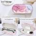 Fintie 2 in 1 Contact Lens & Eyeglasses Case - Portable Double-Sided Travel Case with Mirror Tweezer & Solution Bottle - Dreamy Marble Design - Buy Online on GoSupps.com