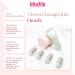 Blushly Rechargeable Foot Callus Remover - Electric + Interchangeable Heads - Smooth & Soft Feet - Heel Callus Remover - Buy Online on GoSupps.com