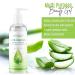 DERMAXGEN Organic Aloe Vera Gel with Witch Hazel, Vitamin C, and E - 12 Fl Oz - Moisturizing, Soothing, Repairing Formula - Buy Online on GoSupps.com