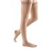 mediven comfort for women 30-40 mmHg Thigh High Compression Stockings Closed Toe Natural I-Petite Natural I-Petite