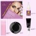 AYASAL Eyelash and Eyebrow Coloring Kit - Professional Semi-Permanent 2-in-1 Color Kit - Lasts 6 Weeks - Salon & Home Use (Black) - Buy Online on GoSupps.com