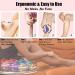 DIOROAR Crystal Hair Eraser Upgrade Crystal Hair Remover Physical Nano Glass Hair Removal Device Painless Epilator and Exfoliator for Quick Soft Silky Skin(Violet) - Buy Online on GoSupps.com