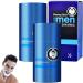 Shaving Cream and Cleanser Stick for Men, Shaving Stick for Men, Shaving Cream for Men, Anti-Friction Pre-Shave Stick for Smooth Shaving Experience (2 Pieces)