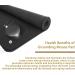 LEOANITTY Grounding Mouse Pad with UK Cord 9.8 * 11.8 inch Earthing Mat Kit for Sleeping Better - Buy Online on GoSupps.com