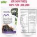  natur alimentos Natur Organic Freeze-Dried Acai Powder 100g Superfood rich in antioxidants vitamins and minerals Berry Powder Suitable for vegans Strengthens your immune system Provides a dose - Buy Online on GoSupps.com