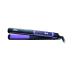 Nicky Clarke Frizz Control Straightener Ionic Technology Tourmaline Ceramic Plates 5 Heat Settings up to 230 C Suits All Hair Types Fast Heat Up 360 Swivel 2m Salon Cable Black & Purple - NSS236