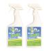 UrineFree - PetFresh - Odor & Stain Remover from any surface Suitable for Carpets Upholstery and Hardwood Floors - for Children Dogs and Cats - Household Uses (16 oz / 480 ml - Pack of 2)
