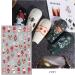 JMEOWIO 10 Sheets Christmas Nail Art Stickers Decals Self-Adhesive Snowflake Winter Holiday Cute Nail Supplies Nail Art Design Decoration Accessories - Buy Online on GoSupps.com