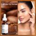 2PCS Caffeine Solution 5%+EGCG Eye Serum Caffeine Eye Serum Caffeine Eye Cream Anti Aging Under Eye Cream for Dark Circles and Puffy Eyes Instant Wrinkle Remover Eye Bag Removal Fade Fine Line 30ML - Buy Online on GoSupps.com