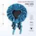 Silk Satin Bonnet for Curly Hair | Double Layer Reversible Cap for Women | Blue Sleeping Bonnet - Buy Online on GoSupps.com