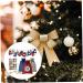 STOBAZA 1 Set Christmas Bag Calendars Christmas Calendar Garland Candy Pockets Packing Bag Drawstring - Buy Online on GoSupps.com