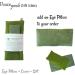Peacegoods Eye Pillow Cover Pack of (4) - Bulk Wholesale Cotton Washable - Fits Most Eye Pillows - Made in USA - Amethyst - Buy Online on GoSupps.com