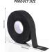 Buy Mhymx 2 Rollers Rack Tape - 50m Thug Tape for Ice Hockey & Tennis | Self-Adhesive Slide-Resistant Grip Strap (Black) - International Shipping Available - Buy Online on GoSupps.com