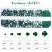 4200 Stk Emerald Green Rhinestones SS6-SS20 | Flatback K9 Glass Nail Art Makeup & DIY Crafts Charms - Buy Online on GoSupps.com
