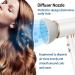 Buy 1600W Negative Ion Hair Dryer - Fast Drying Diffuser & Concentrator Nozzle - International Shipping Available - Buy Online on GoSupps.com