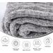 HomeWit XXL Heat Bottle - Long 2L Chenille Covers in Silver Gray & Dark Pink for Shoulder Neck & Bed - Buy Online on GoSupps.com