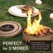 Radiate XL Portable Campfire - 3-5 Hours Burn Time - Reusable Fire Pit for Camping, S'mores, Cooking & Picnics - Recycled Soy Wax - Buy Online on GoSupps.com