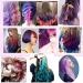 Haircover Ridge: Muxitrade 6-Piece Temporary Hair Color Chalk Comb Set for Parties & Cosplay Instant Unique Hair Chalk - Buy Online on GoSupps.com