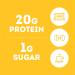 One Brands One Bar Lemon Cake | 12 Bars (2.12 oz Each) | Protein Snack High in Fiber - Buy Online on GoSupps.com