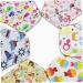 5 Pack Reusable Bamboo Charcoal Menstrual Cloth Pads - Washable & Portable - Buy Online on GoSupps.com