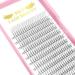 Pre Made Fan 3D-D-0.07-10mm Short Stem Russian Volume Lashes - 10mm Length | 0.07 0.10 Lash Extensions - Buy Online on GoSupps.com
