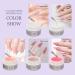 X&D Gel Nail Polish Kit with Polygel Quick Dry Clear Extension - 5 Colors, Dual Forms, Brush, File Set - 8 pcs - Buy Online on GoSupps.com