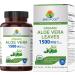 Brieofood Organic Aloe Vera 1500mg 45 Servings Vegetarian Gluten Free 90 Vegetarian Tablets 90 Count (Pack of 1)