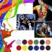 Professional Body Painting & Face Paint - 12 Matte Water-Based Colors for Cosplay & Halloween - Crazy Sale! - Buy Online on GoSupps.com