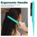 Lorsex Hairbrush & Detergent for Afro Hair 3A-4C | 3-Piece Toupe Brush Set - Double Edges Brush & Comb (Green) - International Shipping Available - Buy Online on GoSupps.com