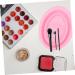 Shop Pink Cleaning Pad - Makeup Brush Cleaner & Rinsing Tool | 14.5x11cm - Perfect for Beauty Routine - Buy Online on GoSupps.com