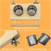 Tfwadmx Bird Food Stainless Steel Cups Wooden Perch Stand - Hanging Feeder Bowls for Parakeets, Conures, Cockatiels, Budgie Parrot - Feeding & Watering Supplies - Buy Online on GoSupps.com