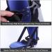 Plantar Fasciitis Night Splint - Comfortable Ankle Stabilizer Brace Adjustable Drop Foot Support | Orthopedic Solution - Buy Online on GoSupps.com