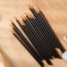 100pcs Disposable Eyeliner Brush Set | Makeup Applicator for Women | Practical & Durable Eye Tools | Artificial Fiber Makeup Brushes in Black - Buy Online on GoSupps.com