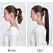 FESHFEN 24 Long Straight Wrap Around Ponytail Hair Extensions | Light Auburn 30/33# | Synthetic Clip in Ponytail Extension for Women - 24 Inch - Buy Online on GoSupps.com