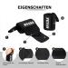 FEVAN PACK 2 Adjustable Fitness Bracelets - Unisex Wrist Tendinitis & Carpal Tunnel Support - Black CrossFit Bracelets for Pain Relief - Buy Online on GoSupps.com