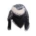 HANXIULIN women's scarves warm loop scarf wrap scarf cozy pattern vintage winter scarf flowers cover ladies scarf one size C
