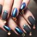 Dangle Nail Piercing Charms Set - 113 Pieces | Hand Drill & Colored Hearts Stars Rings | Nail Art Jewelry for Tips, Acrylic Gels Decorations (Chic Color) - Buy Online on GoSupps.com
