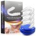 Mouth Guard for Grinding Teeth - Mouth Guard for Clenching Teeth at Night BPA Free New Upgraded Dental Night Guard Stops Bruxism for Adults & Kids 2 Sizes Pack of 4 (2 Pairs)