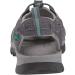 KEEN Women's Whisper Closed Toe Sport Sandals - Size 8 Medium - Grey/Peacock Green - Buy Online on GoSupps.com