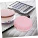 Silicone Makeup Puff Holder - Travel Cosmetic Box for Makeup Sponges (7.5x7.5x2 cm) - Pink - Buy Online on GoSupps.com