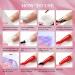 PEACECOLOR Gel Nail Kit with 36W Lamp - 20 Color Starter Set with Glossy & Matte Top Coats - Manicure Tools for DIY at Home - Buy Online on GoSupps.com