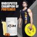 Asitis Nutrition Atom Whey Protein Isolate 1kg - 30g Protein 6.1g BCAA No Added Sugar Mango Delight Flavor - Ultra-Pure Fast Acting Protein for Optimal Recovery - Buy Online on GoSupps.com