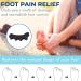 Unisex Gel Toe Spacers - Pain Relief for Hammer Toes Overlapping Toes & Bunion Relief - White Toe Spreaders - Buy Online on GoSupps.com