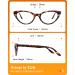 TIJN 3-Pack Retro Cat Eye Reading Glasses for Women - Blue Light Blocking Eyeglasses (1.5x) in Black Pink & Tortoise - Buy Online on GoSupps.com